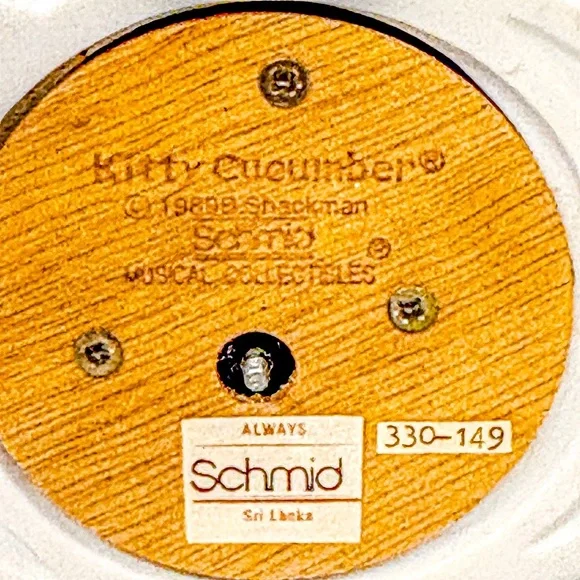 Vintage Schmid Musical Wedding Cats Figurine | Plays “Always” - Picture 10 of 10